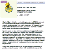 Tablet Screenshot of 3dprintnc.com
